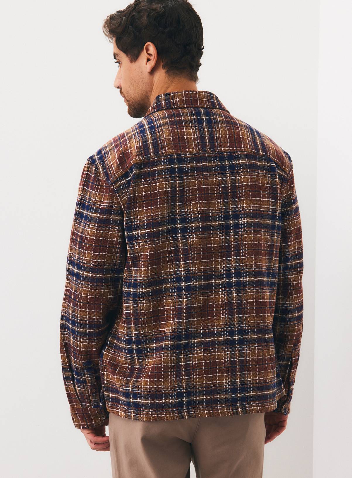 Multi Check Overshirt M - Image 5
